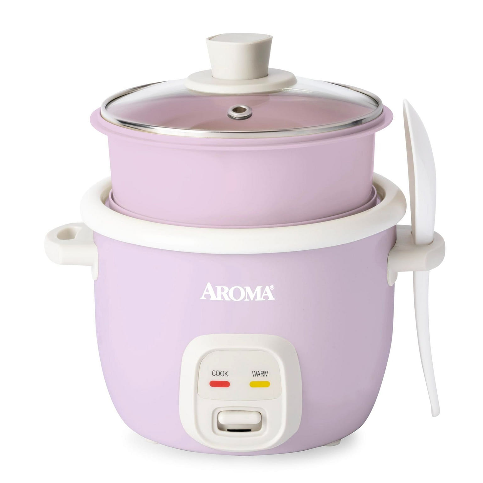 AROMA Rice Cooker with Food Steaming Basket 1 each