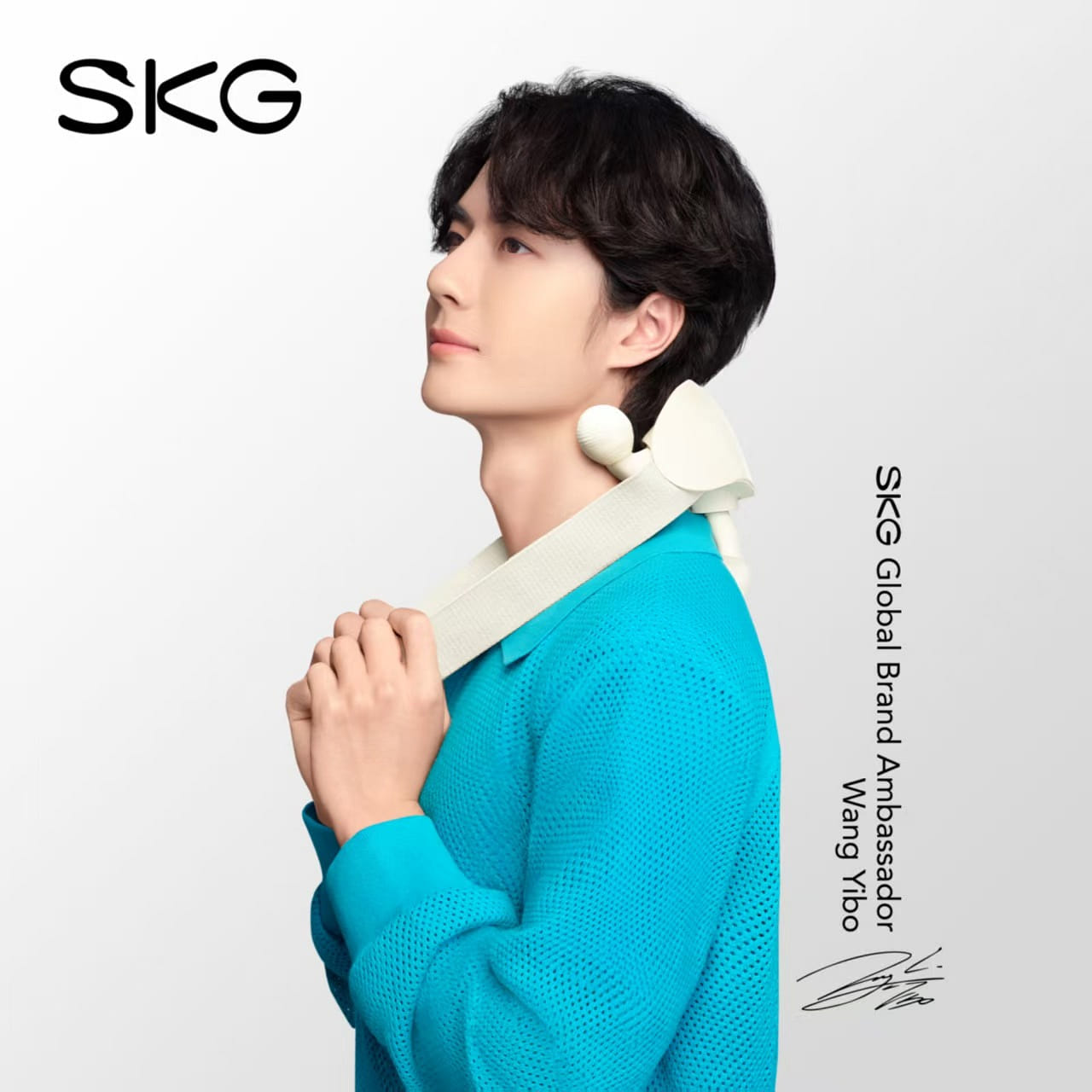 SKG Cordless Shiatsu Neck Massager HS500 1 each