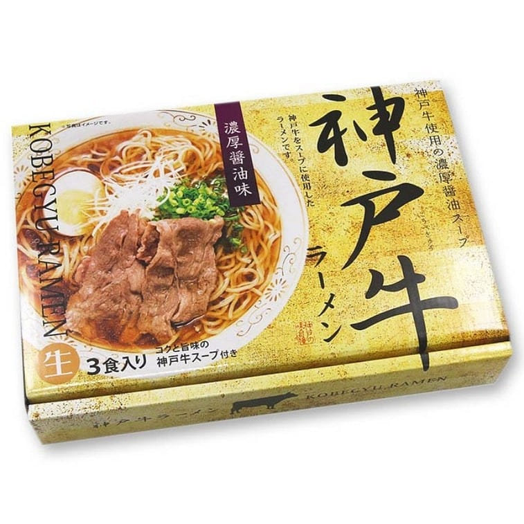 Kobe Beef Soy Sauce Ramen  3bags 3 each