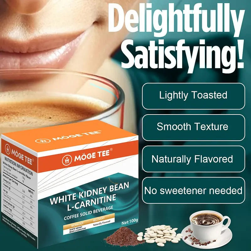 Moge Tee White Kidney Bean Instant Coffee Powder 10 팩