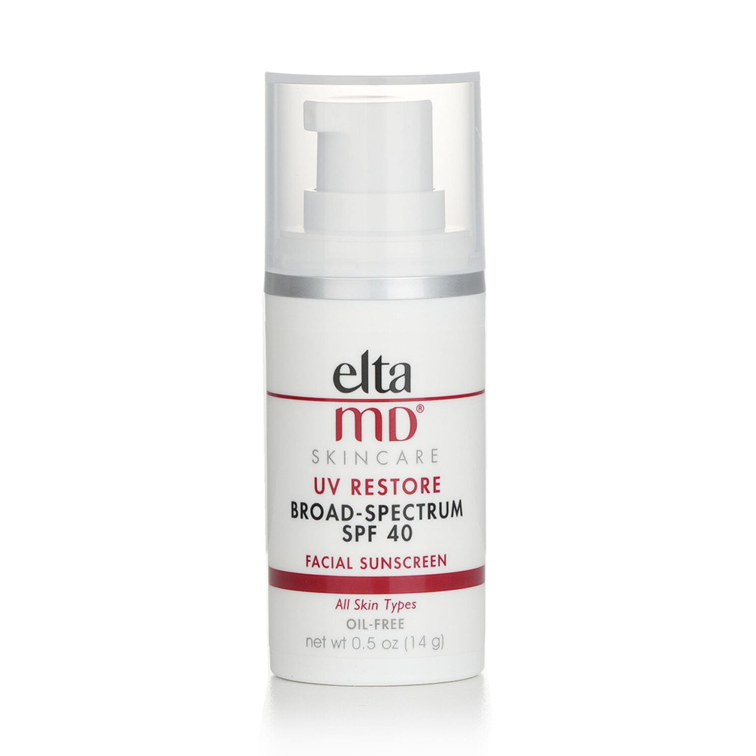 EltaMD UV Restore Physical Facial Sunscreen SPF 40 (Miniature) 14g/0.5oz 14 그램