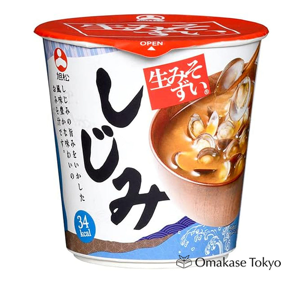 Asahimatsu Nama Miso Shijimi Clam Soup 50g x 6 50 g
