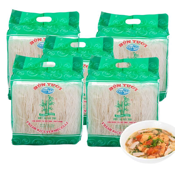 weee_instant_[ Ba Cay Tre ] Fresh Rice Vermicelli 908g x 5 Pack 5 pack
