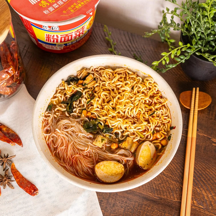 Siyuan Noodles Vermicelli Egg Hot & Sour - 180g 180 g