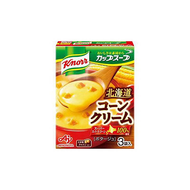 Ajinomoto Soup Hokkaido Corn Cream Soup 3 bags 1 ส่วน
