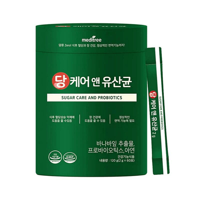 메디트리 당케어 앤 유산균 (2g x 60포) 2 그램