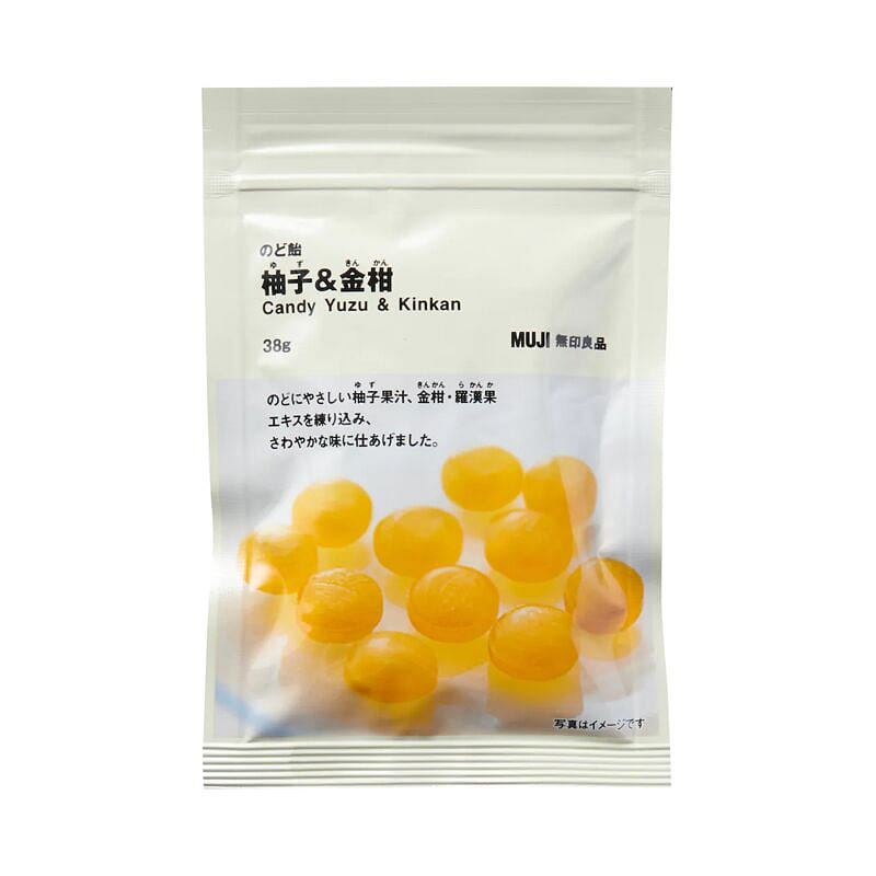 MUJI Yuzu & Kumquat Throat Candy 38g 1 ส่วน