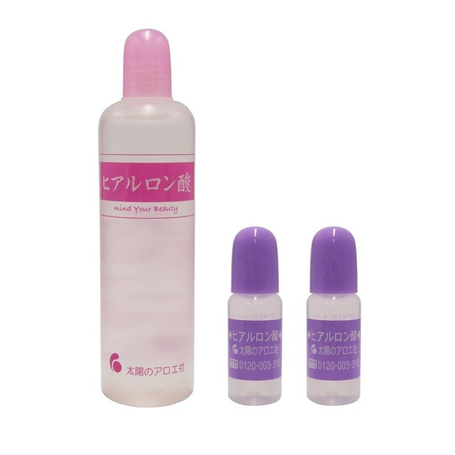 太陽のアロエ社 ヒアルロン酸 原液 80ml+10ml×2本 1 個