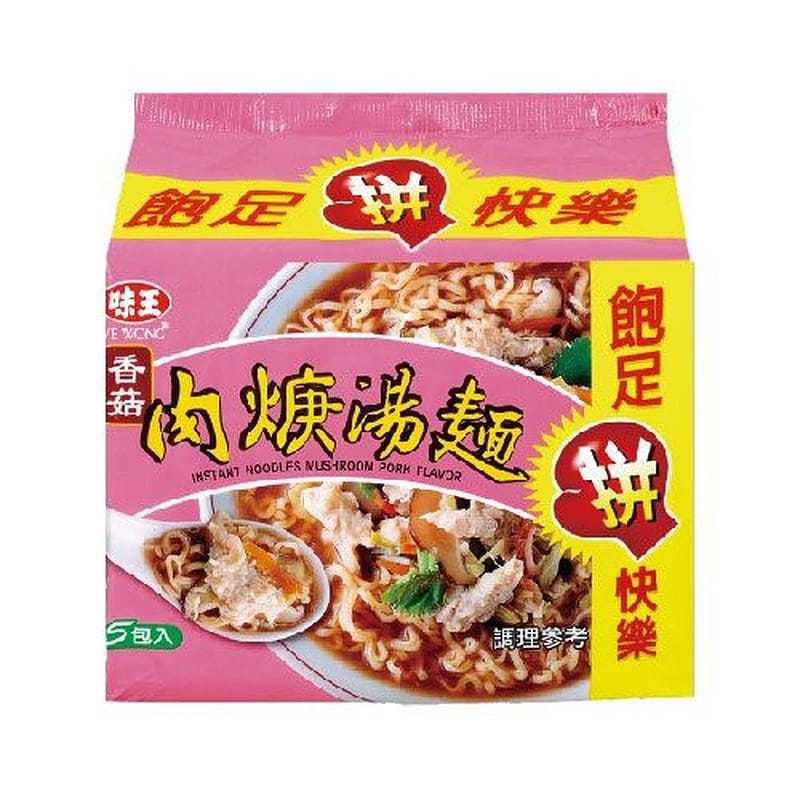 Ve Wong - Instant Noodles Mushroom Pork Flavor 87g 1 each