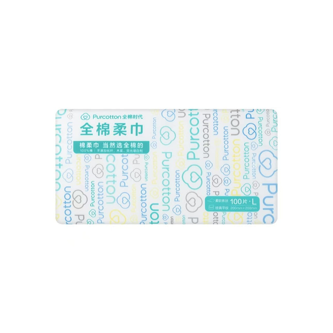 Soft Towel Classic Plain Weave Face Towel 100pcs 1 케이스