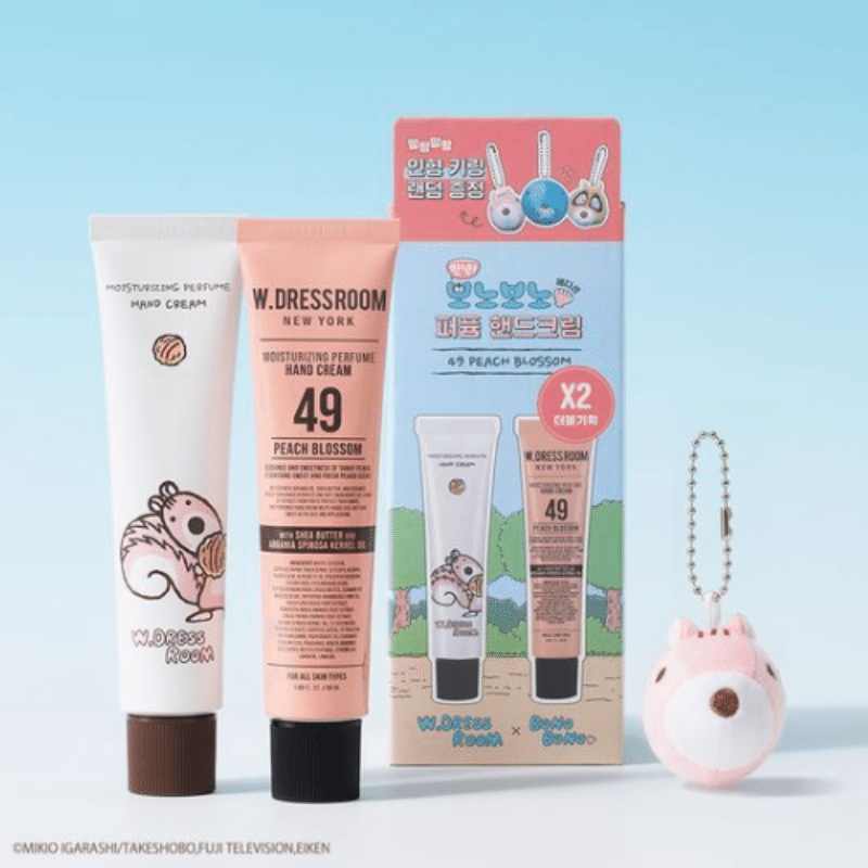 W.DRESSROOM HandCream Peach BlossomFragrance50ml*2 1 케이스