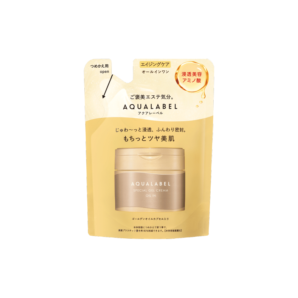 AQUALABEL New 5in1 Firming Cream Refill Gold Pot 1 each
