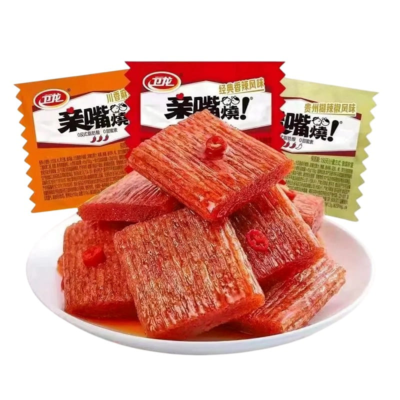 Weilong spicy strip mixed flavor [20 packs] 200 g