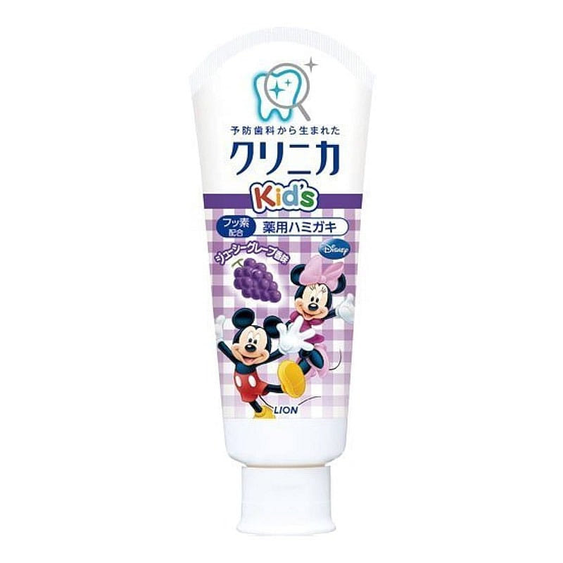 LION Clinica Kids Juicy Grape Toothpaste 60g 1 개