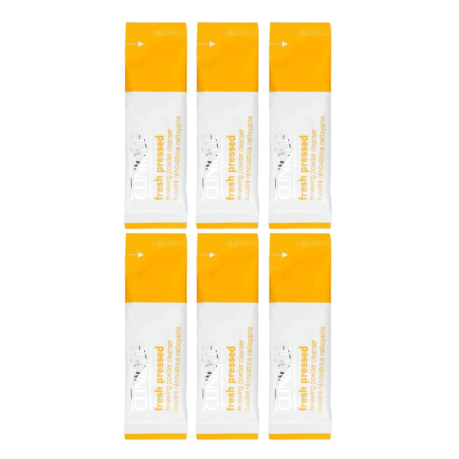 Clinique Fresh Pressed Renewing Powder Cleanser with Pure Vitamin C - All Skin Types 28x0.5g/0.01oz 28 g