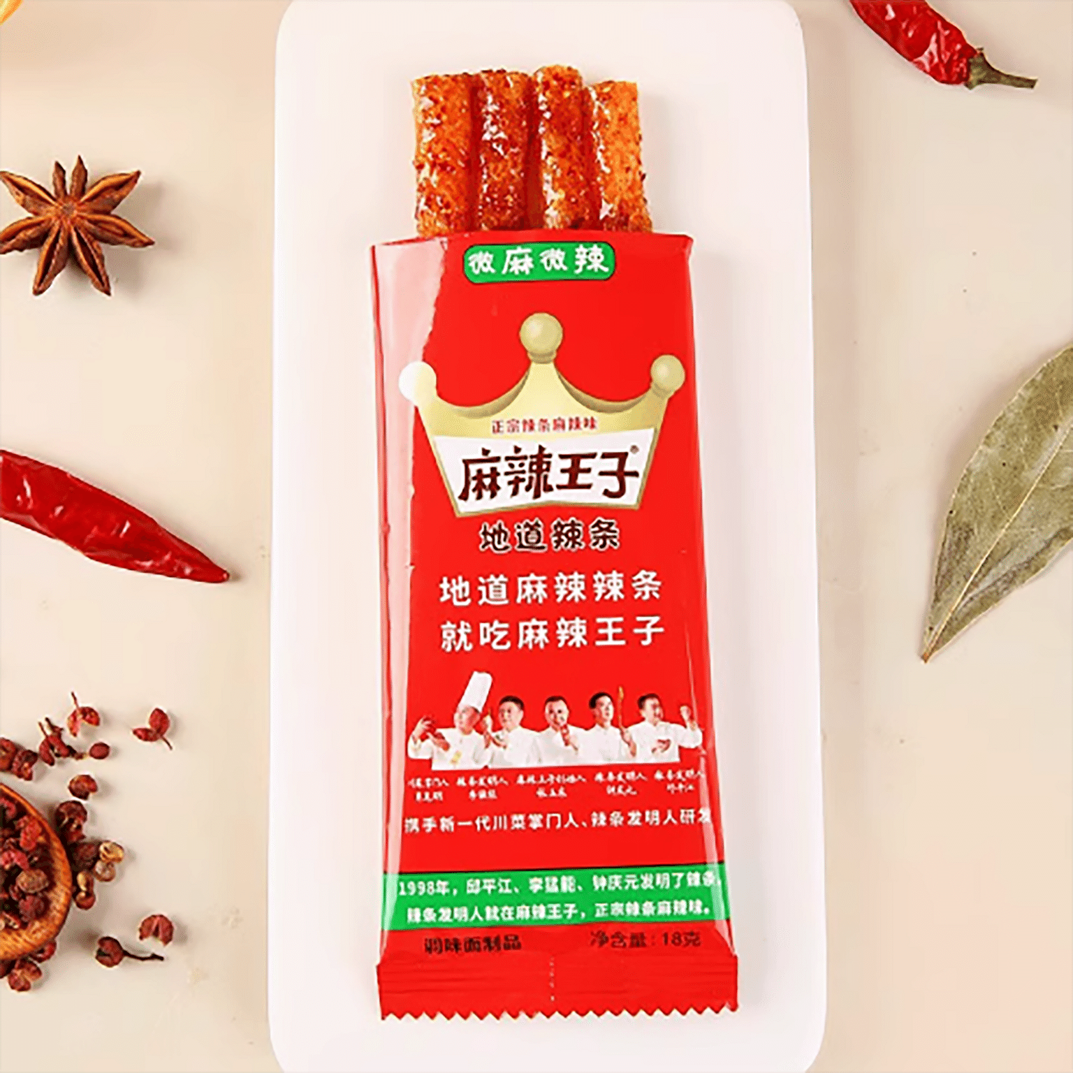 Spicy Prince spicy strips 36 g