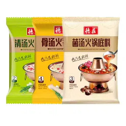 Dezhuang hotpot base Clear+bone+mushroom soup 540 g