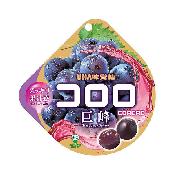 UHA味觉糖 巨峰葡萄味爆浆软糖 48g 1 份
