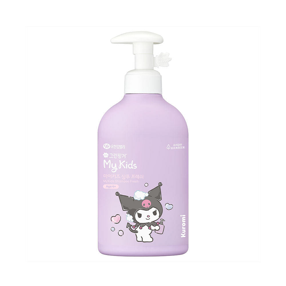 GREEN FINGER My Kids Fresh Shampoo (Sanrio Edition) 320ml #Kuromi 1 ส่วน