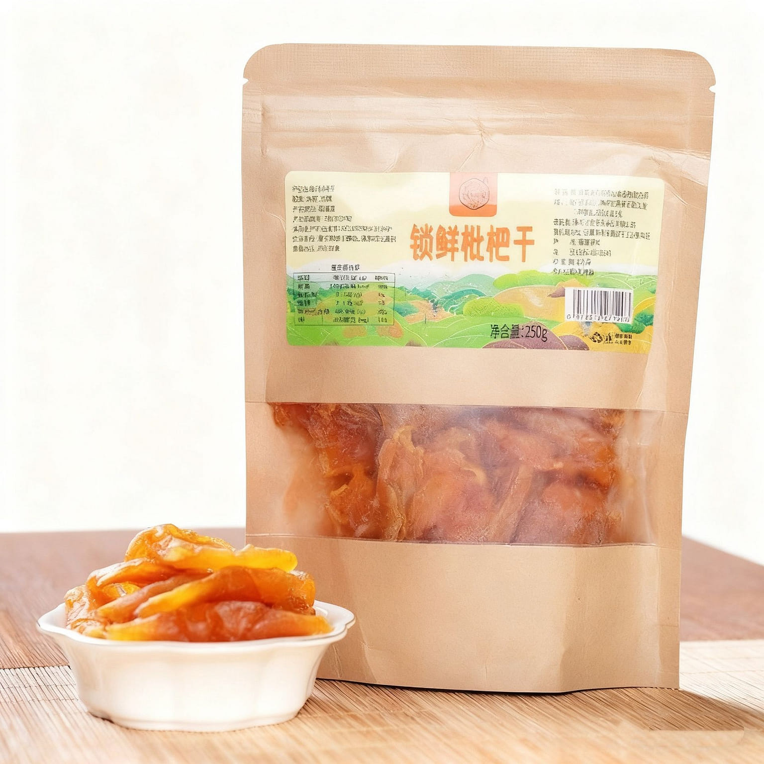 Chuan Zhibei Fujian Yunxiao Dried Loquat 250 g