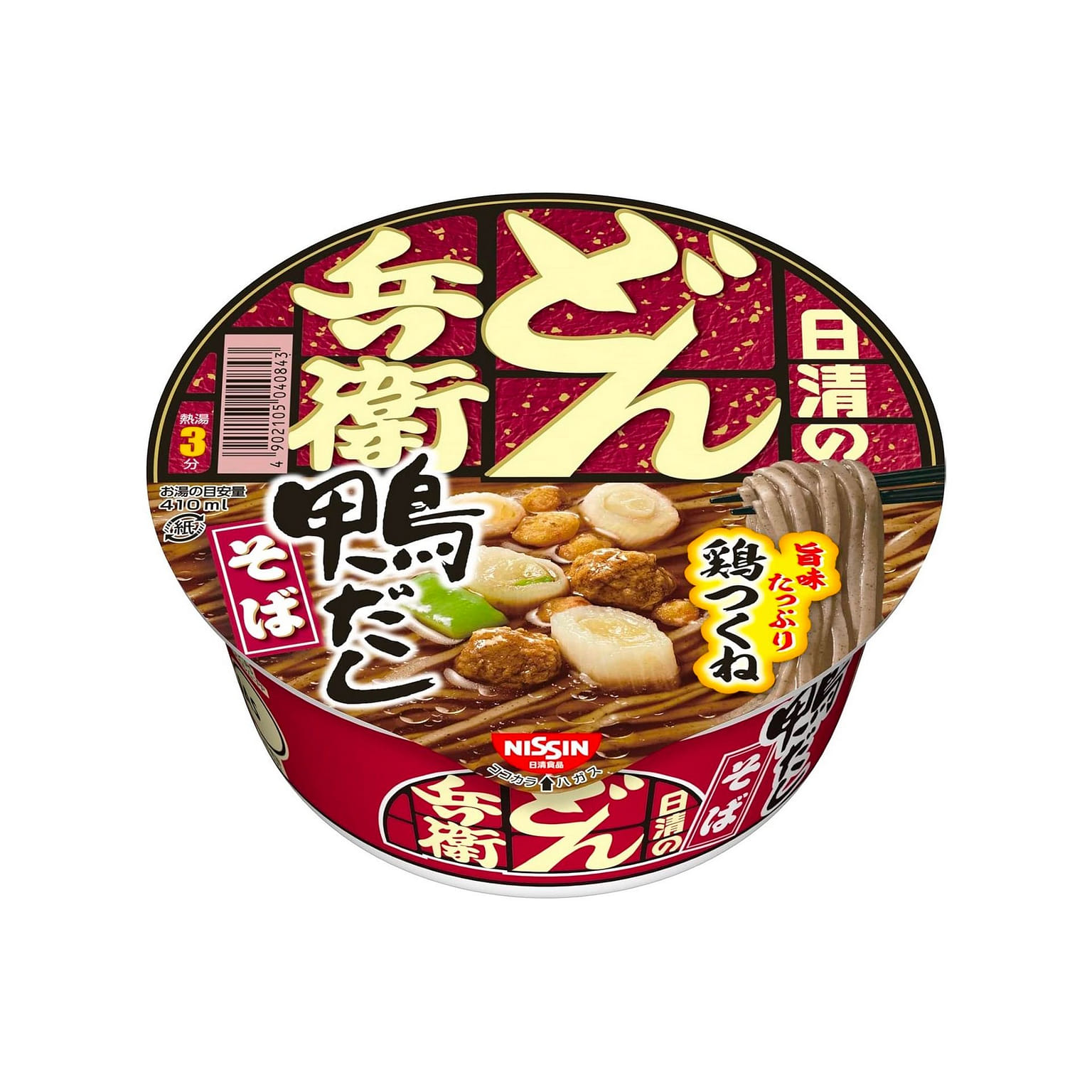 NISSIN JAPAN DONBEI Noodles Soba Duck Dashi 105g 1 개