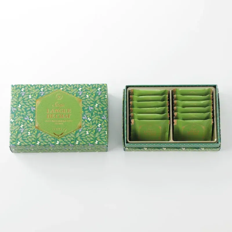ISHIYA Macha Milk Chocolate 6pc 12 count