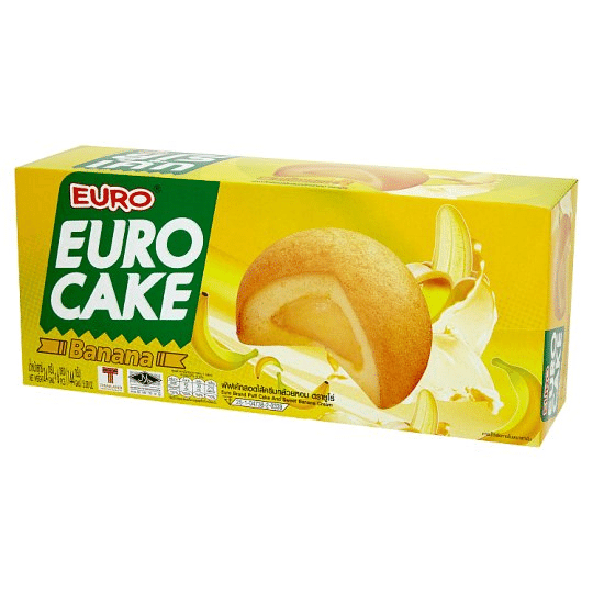 Euro Banana Cream Puff Cake 5.08 온스