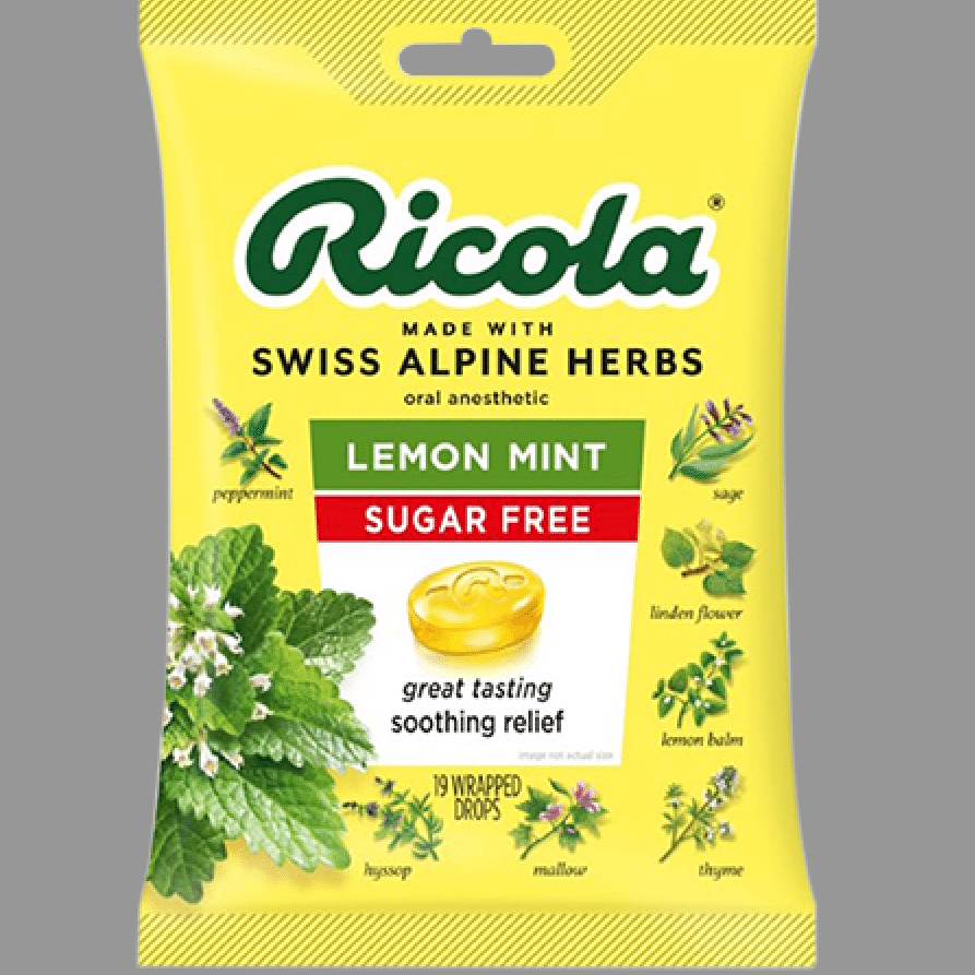 Ricola SF Lemon Mint Bag 1 개