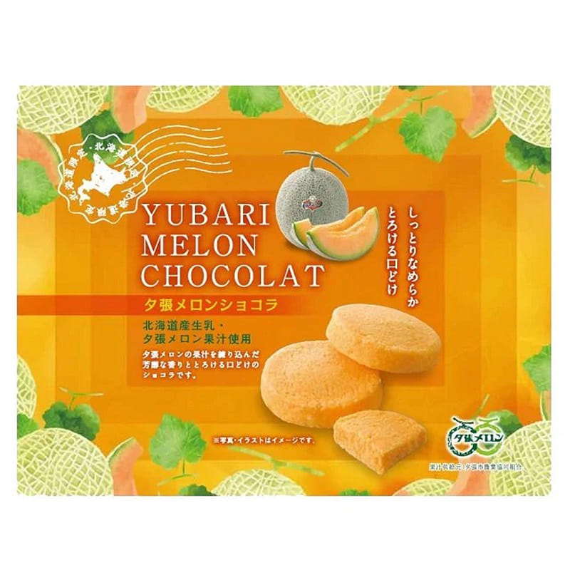 Seikado Yubari Cantaloupe Chocolate Cookies 10pcs 216 g
