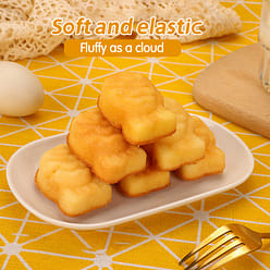 Hao you li Fish shaped cake (egg and milk flavor) 200g * 5 bags, 12 pieces/bag 1450 g