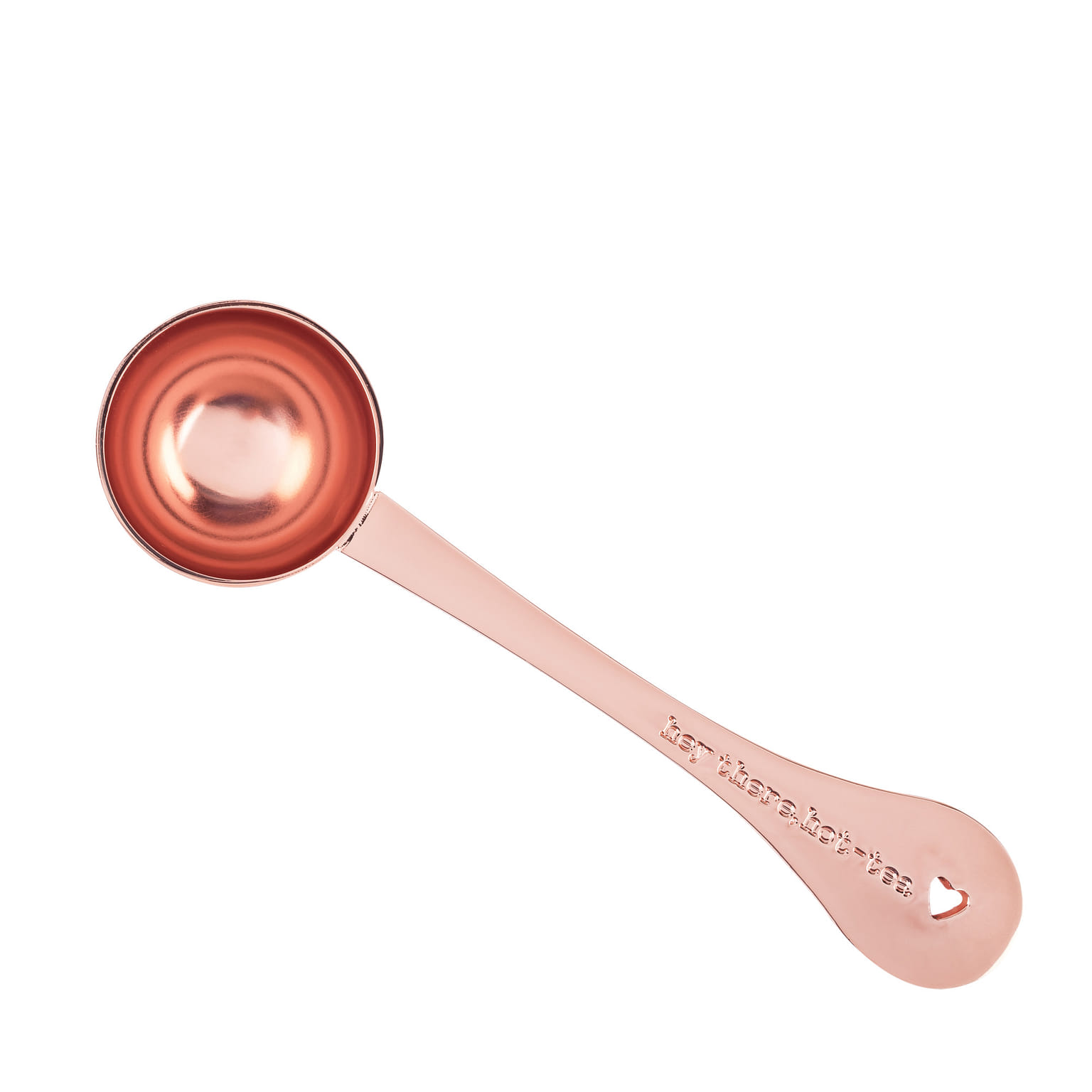 Hey There, Hot-Tea Tablespoon by Pinky Up® (CDU of 6) 1 ส่วน