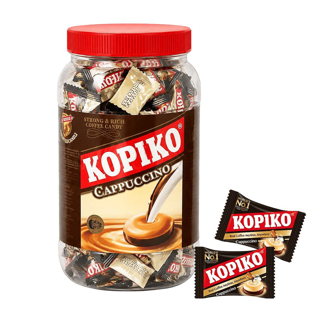 Kopiko 카푸치노 캔디 병 28.2 온스