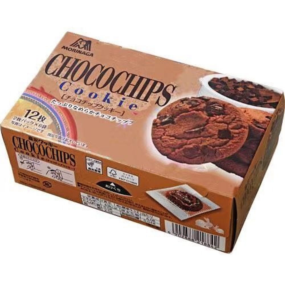 MORINAGA CHOCOCHIPS Cookies 12 pieces 1 box