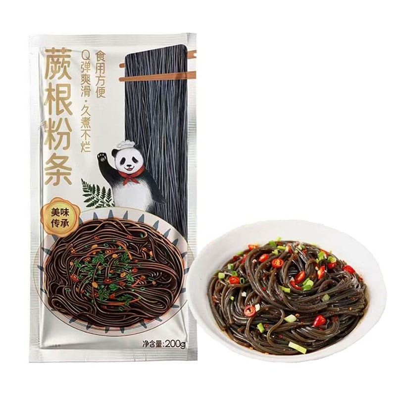 蕨根粉條酸辣粉野生涼拌菜0脂代餐粉條 200 克
