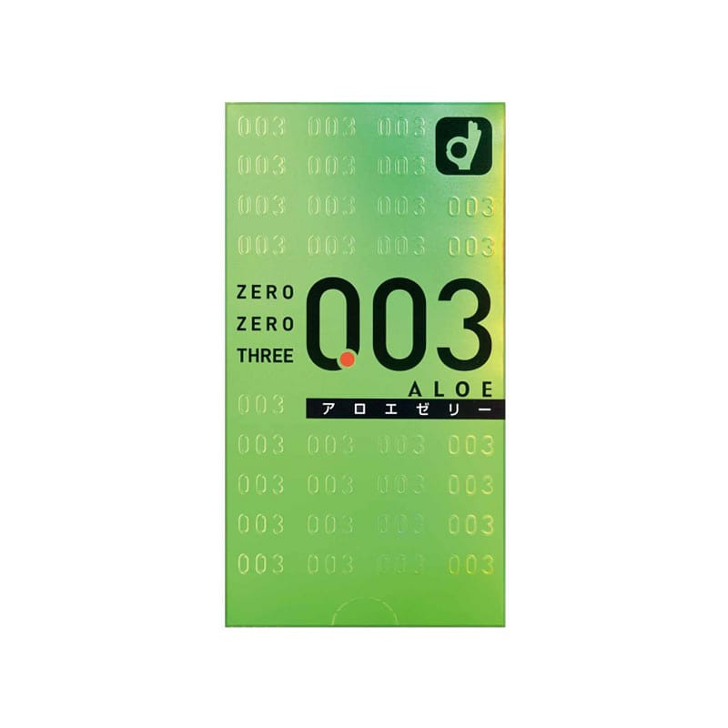 Okamoto 003 Aloe Vera Ultra Thin Condoms 10pcs 1 개