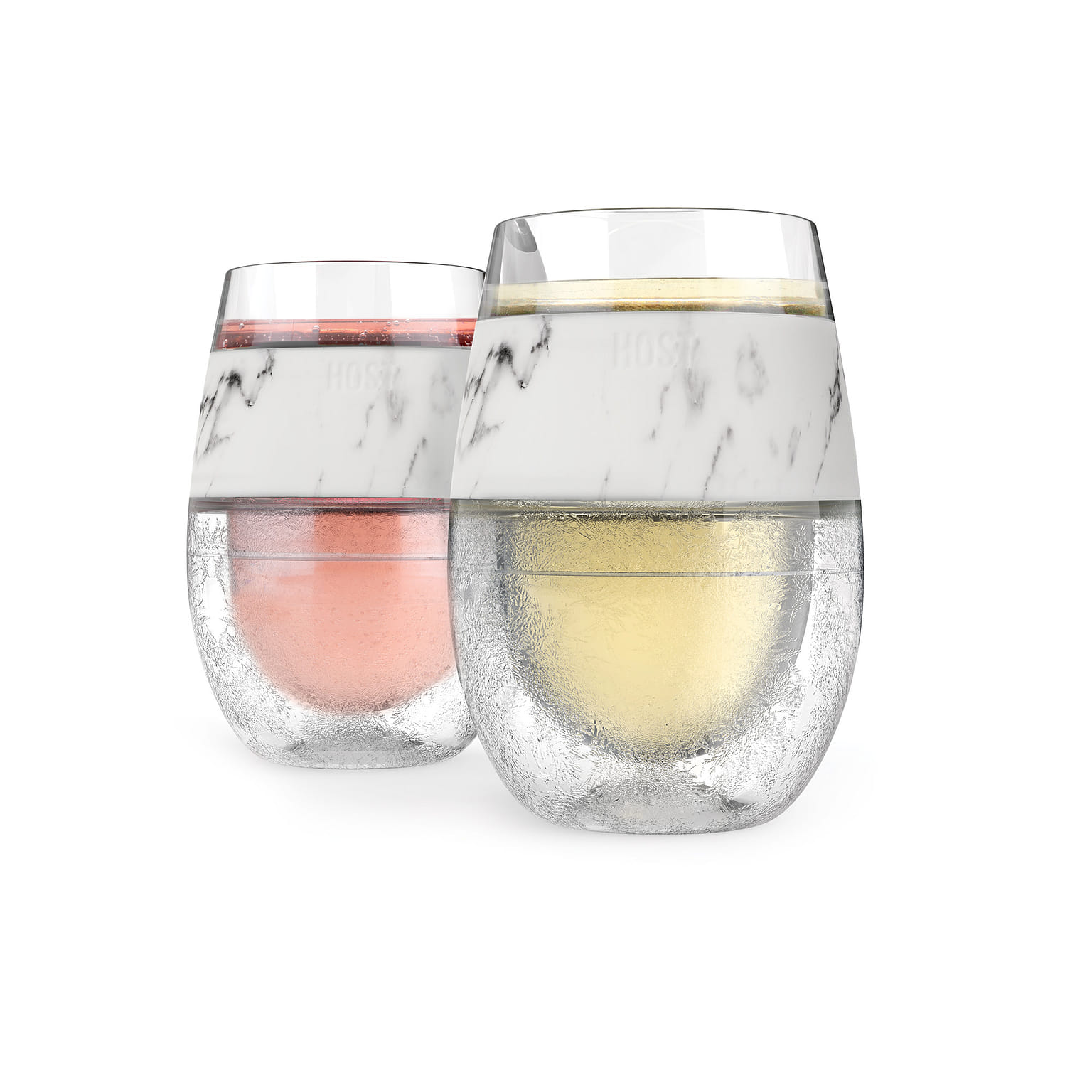 Wine FREEZE™ in Marble (set of 2) By Host 2 份