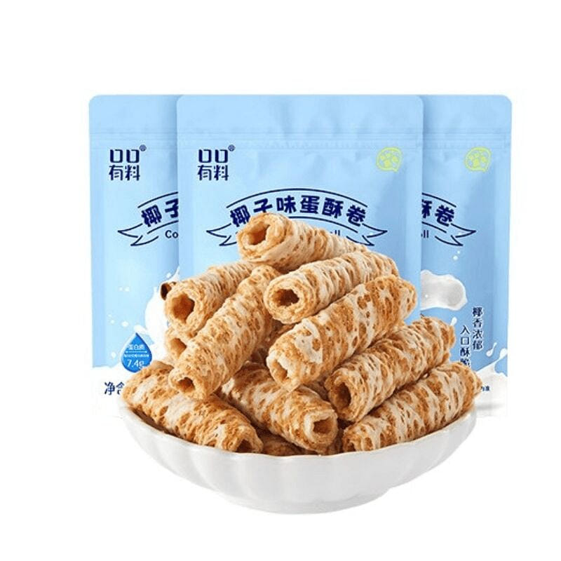 其妙 ม้วนไข่มะพร้าว 80g*2 160 กรัม