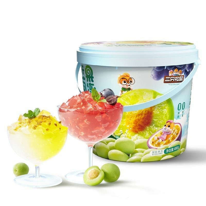 Three Squirrels Konjac Jelly (in a tub), 480g 480 g
