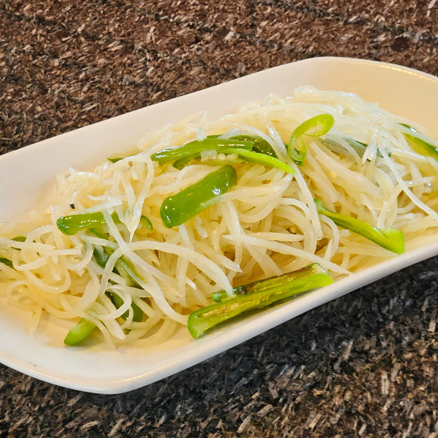 Shredded Potato with Green Peppe-Not Spice 320 그램