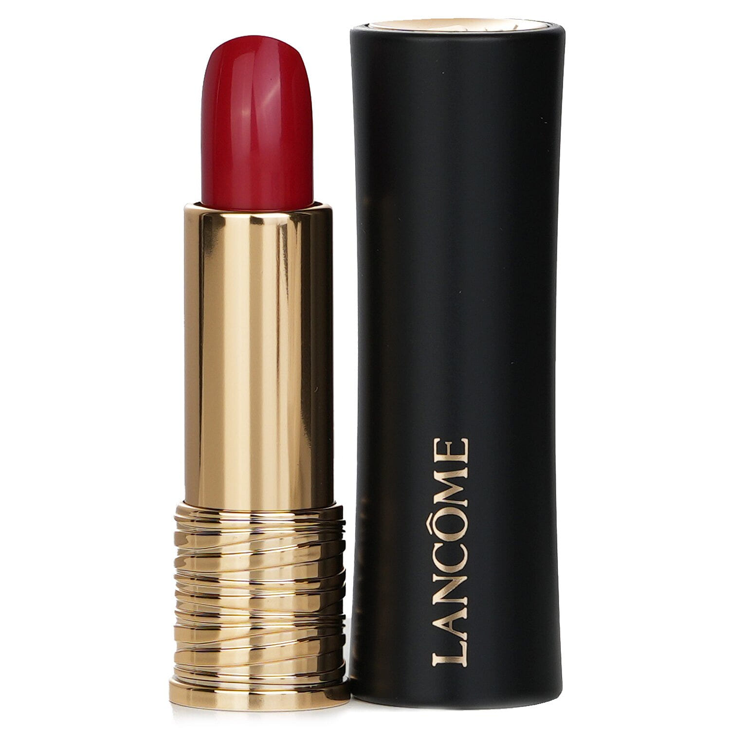 Lancome "Little Man Waist" Lipstick Jingchun Soft Satin Lipstick - # 143 Rouge Badaboum 3.4g/0.12oz 3.4 グラム