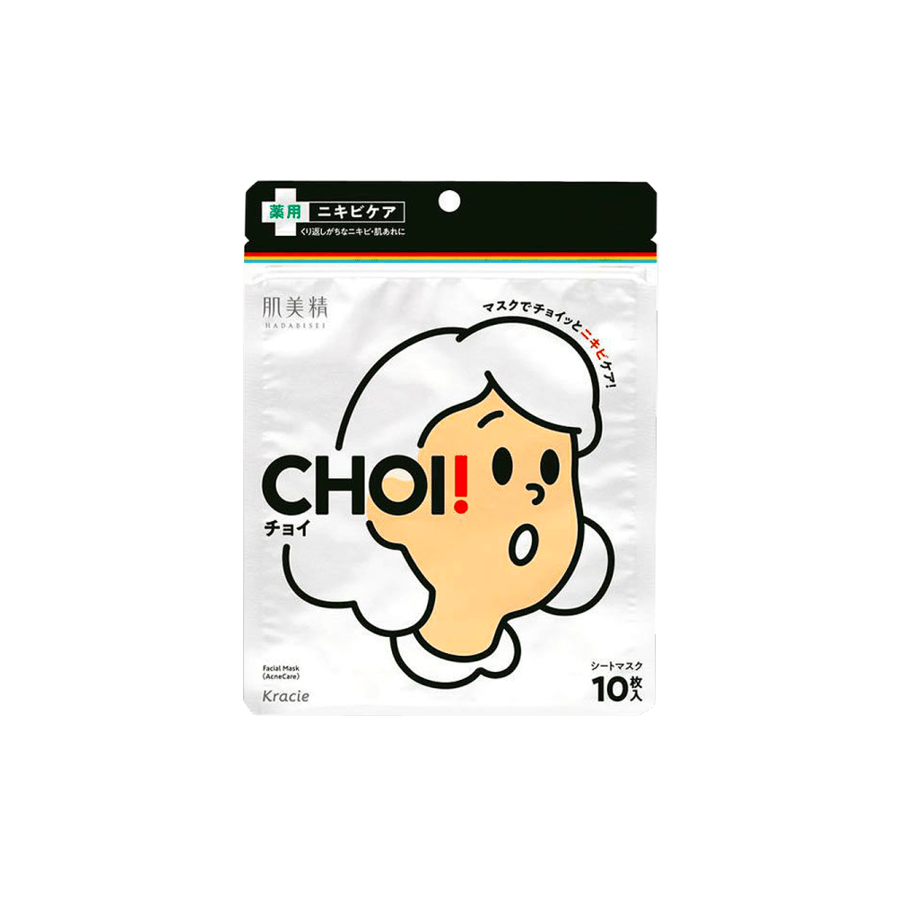 KRACIE CHOI Care Whole Skin Acne Mask 10pcs 1 개