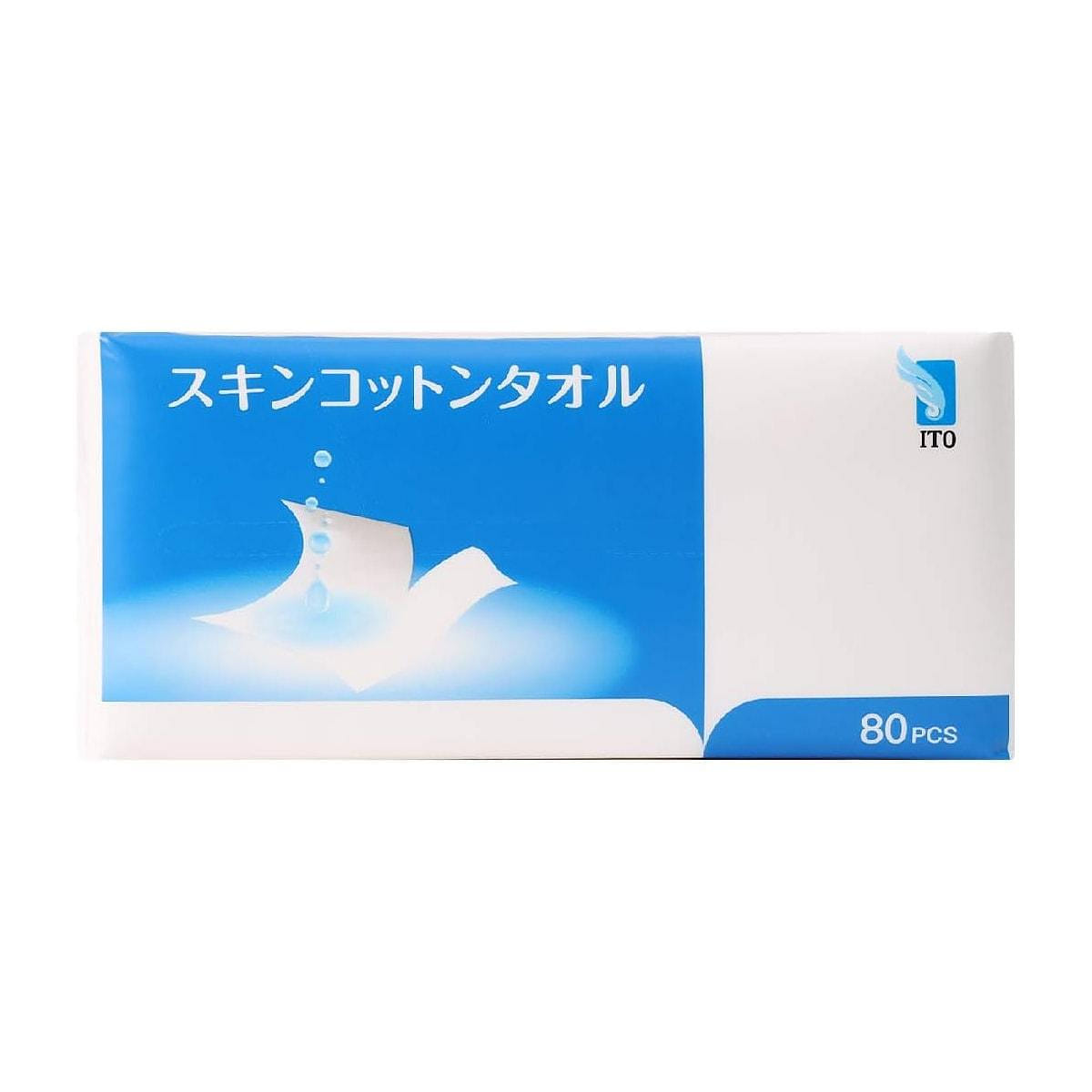ITO removable face towel 80 pieces 1 개