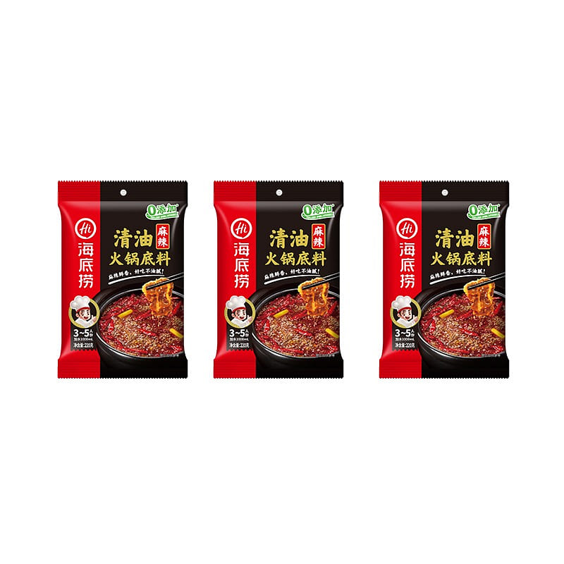 Haidilao spicy hot oil hot pot base 660g 660 g