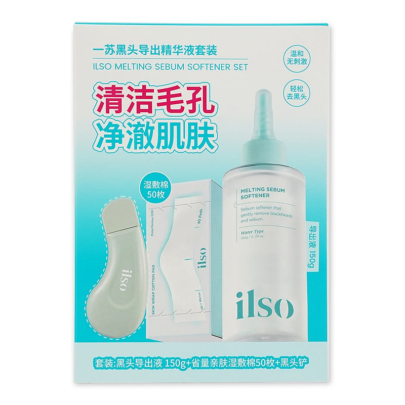 한국 ILSO 수 블랙헤드 제거 에센스 150g 클렌징 세트 1 each