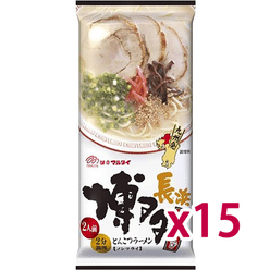 Marutai Instant Ramen Noodle (Hakata) 185g Case 185 g