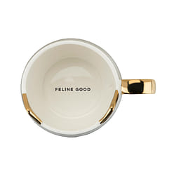 Chloe White Cat Mug 12 液盎司