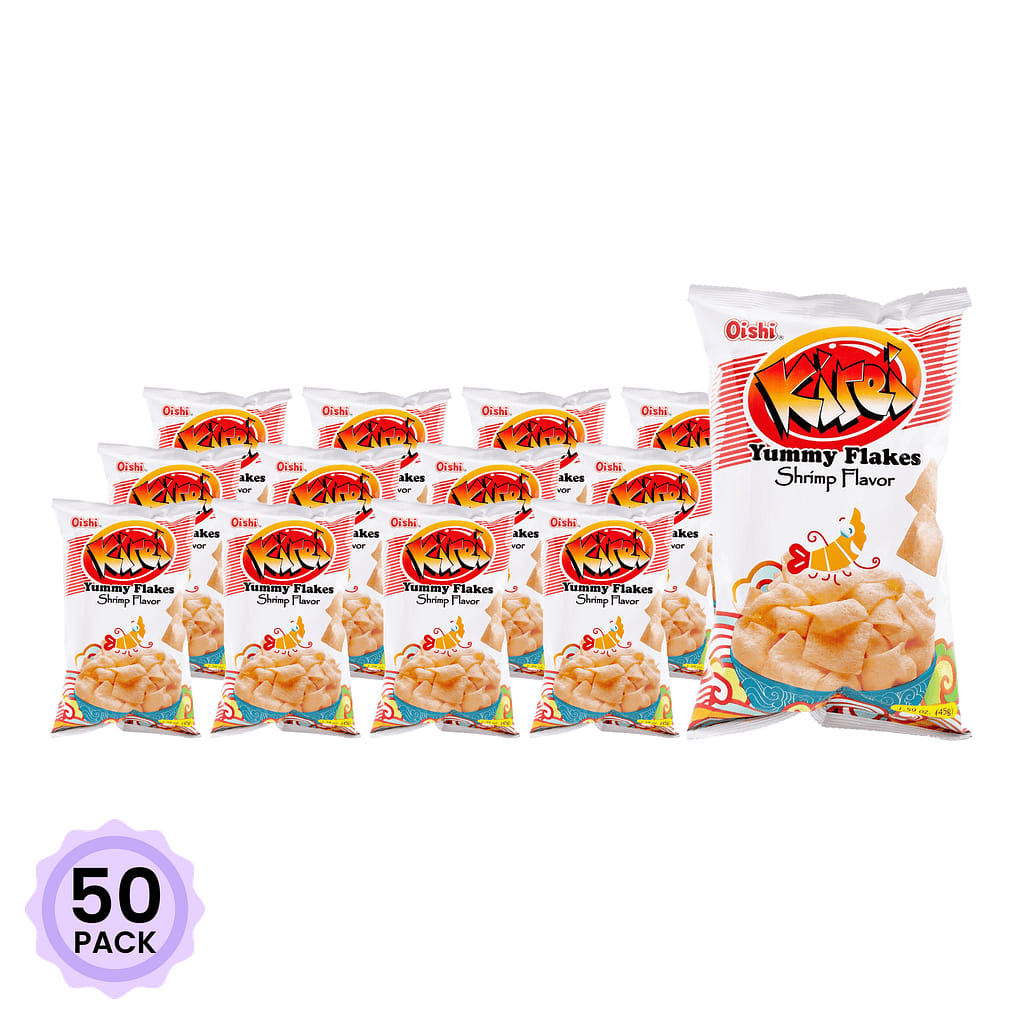 Oishi 키레이 야미 새우칩 45 그램*50 팩