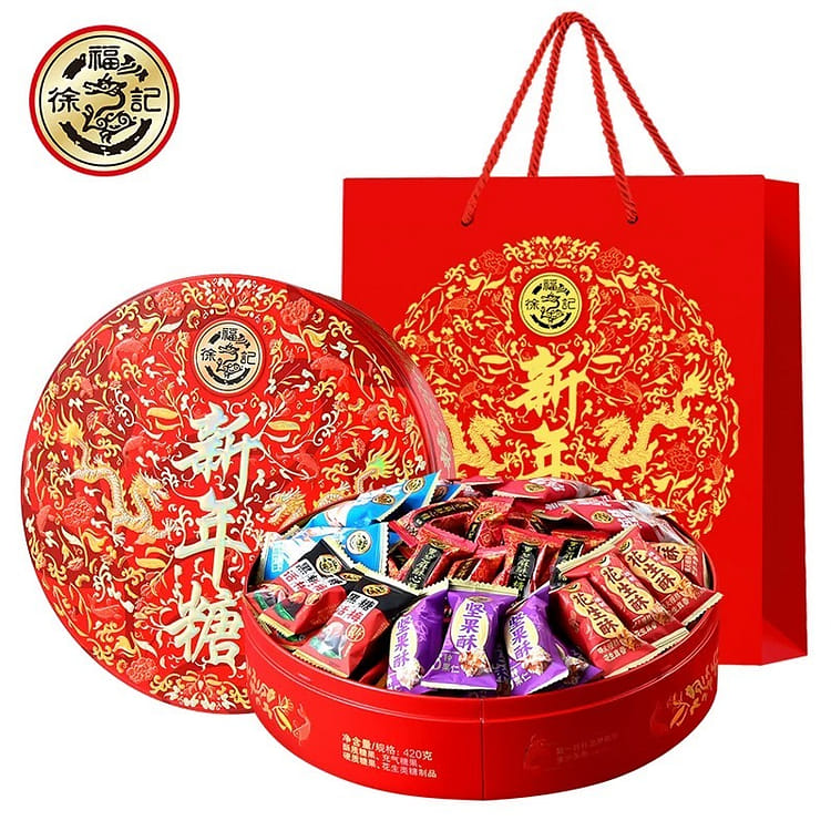 Get Hsufuchi New Year Candy Gift Box Mixed Flavors Delivered
