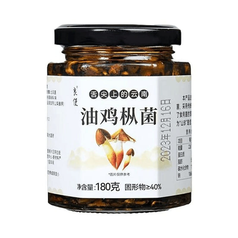Yunnan Mixed Oil Mushrooms, Ready to Eat, 180g 180 g