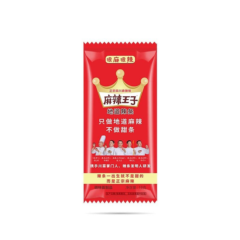 Spicy King Extra Spicy Gluten Sticks, 18g 1 pack